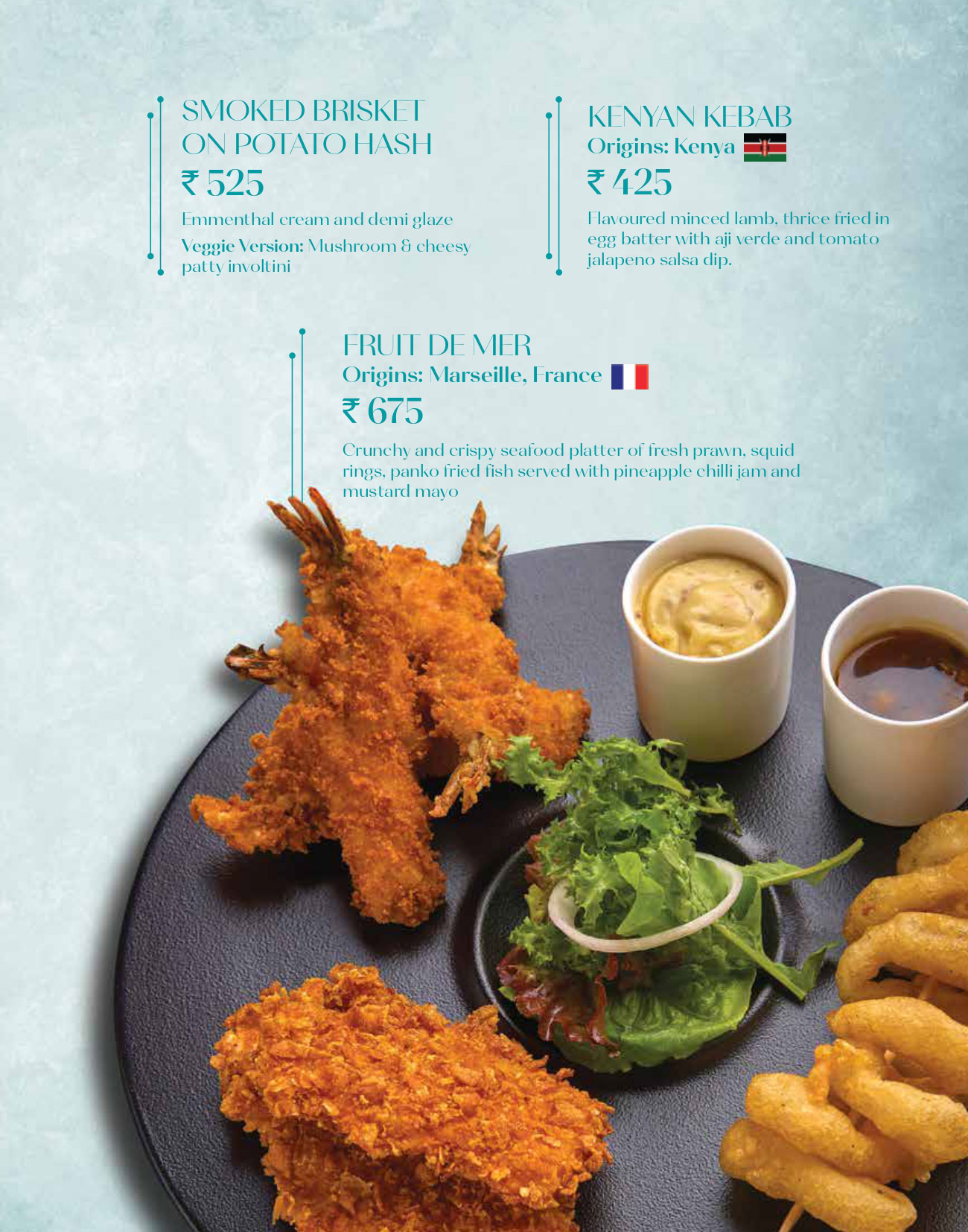 Roastown Global Grill Menu