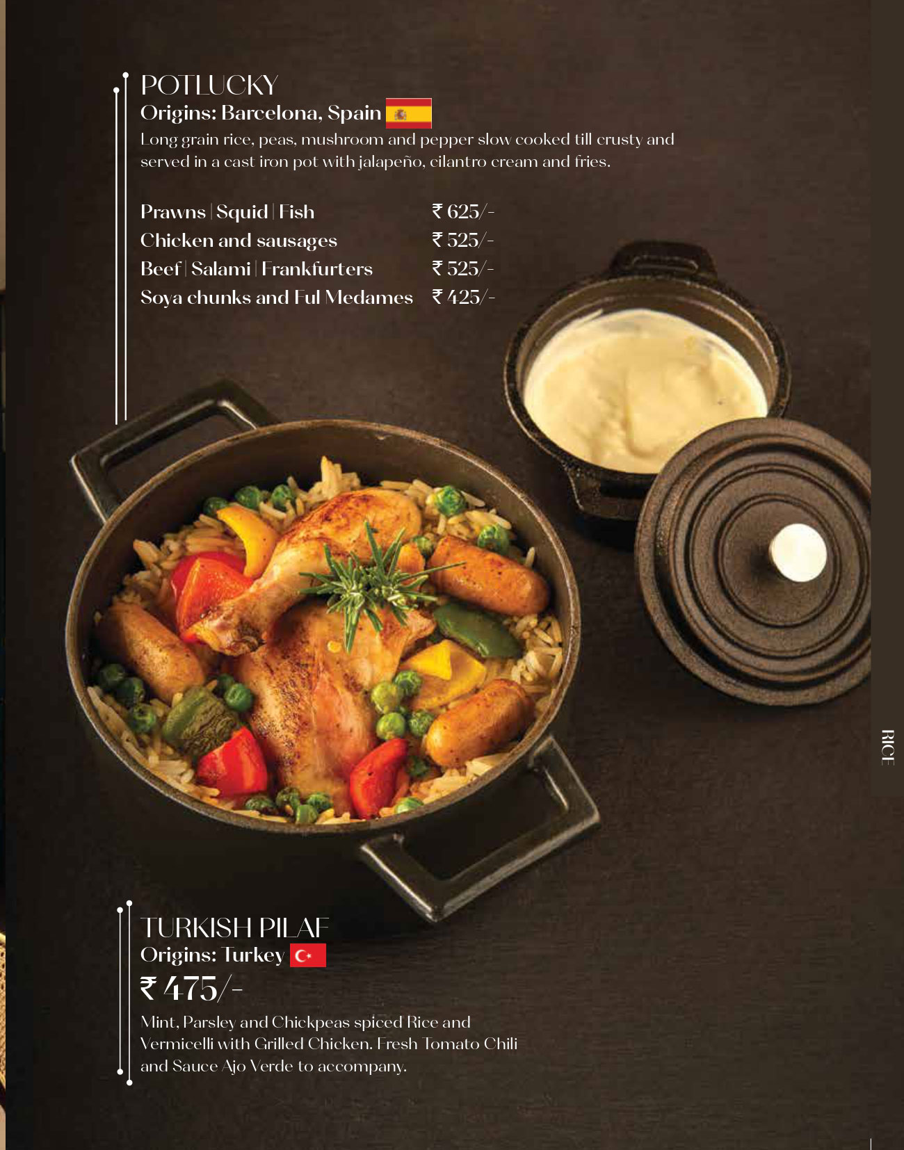Roastown Global Grill Menu